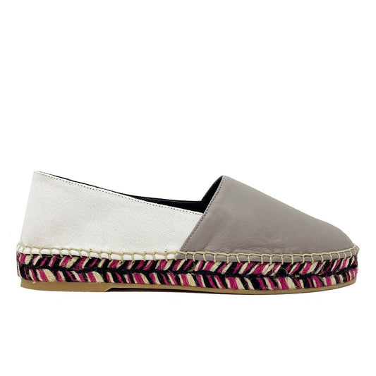 Off-White Espadrilles aus Leder