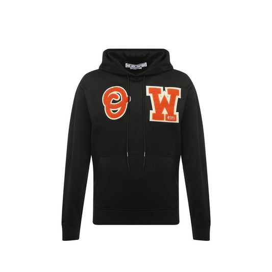 Off-White Logo-Sweatshirt mit Kapuze