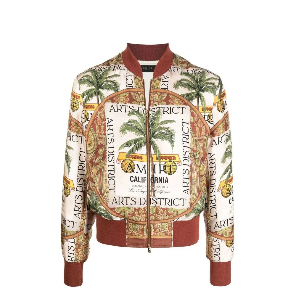 Amiri Bedruckte Seidenjacke