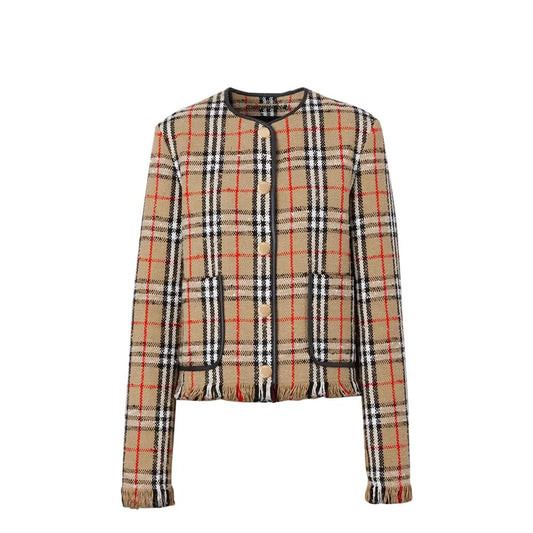 Burberry Vintage Karo-Motiv Jacke
