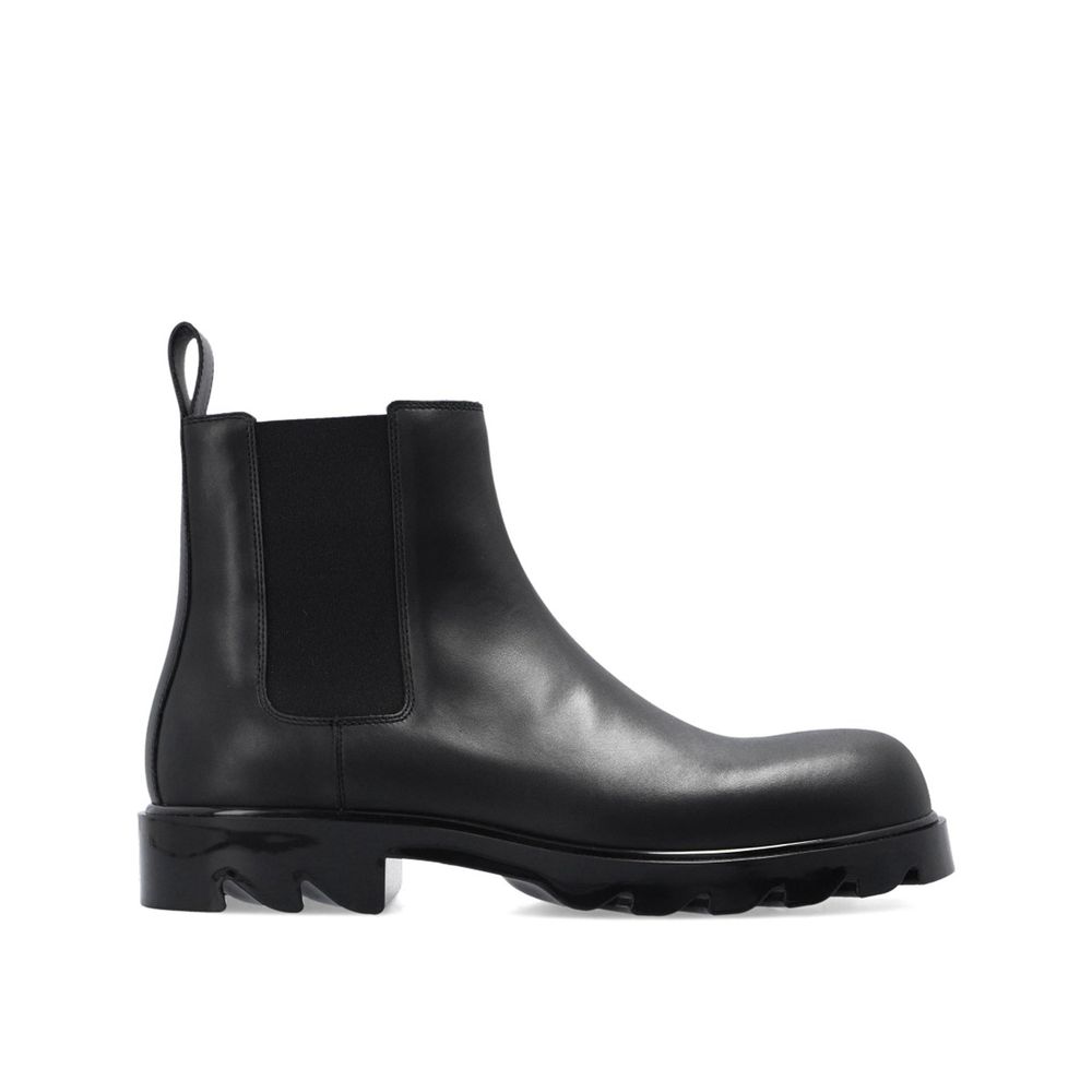 Bottega Veneta Schwarze Chelsea-Boots aus Kalbsleder