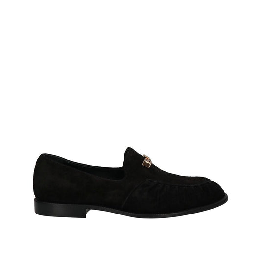 Giuseppe Zanotti Schwarze Loafer aus Kalbsleder