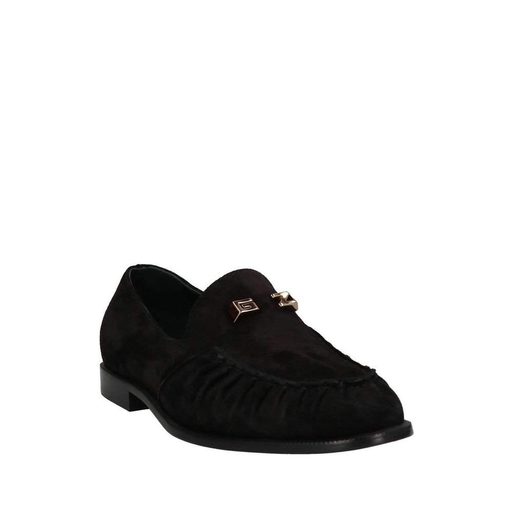 Giuseppe Zanotti Schwarze Loafer aus Kalbsleder
