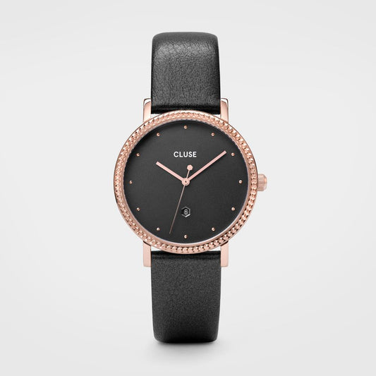 Cluse Graue Lederuhr