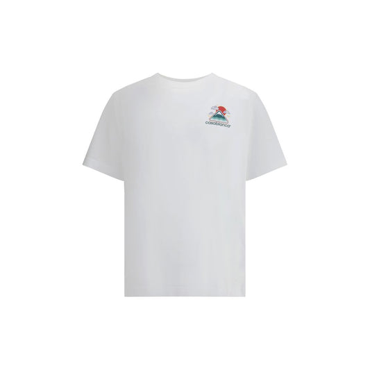 Casablanca Montagne OndulÉe Siebdruck Tshirt