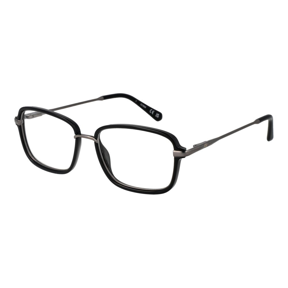 Guess Brille mit schwarzen Edelstahl-Gestell