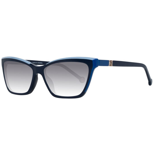 Carolina Herrera Blaue Kunststoff-Sonnenbrille