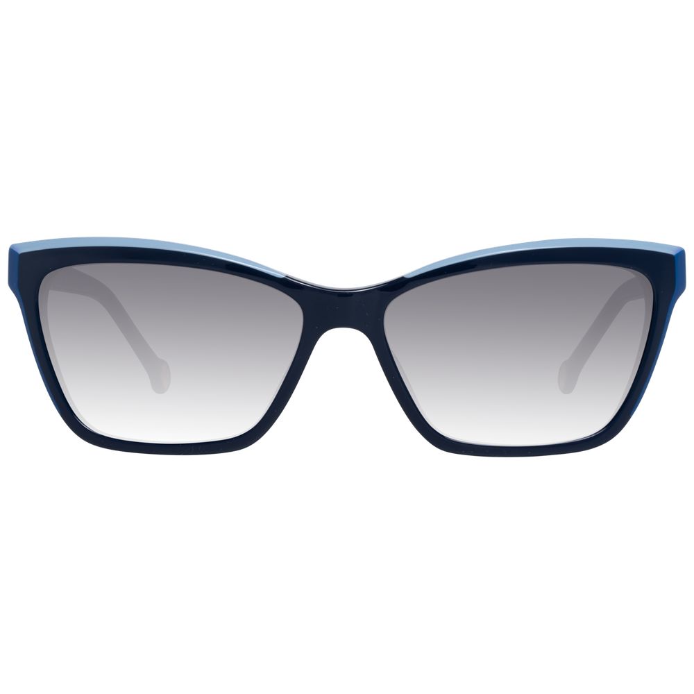 Carolina Herrera Blaue Kunststoff-Sonnenbrille