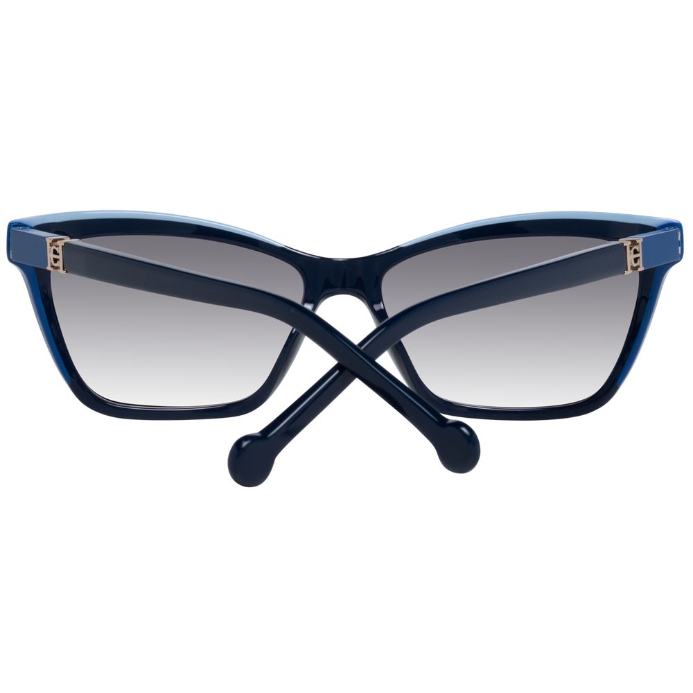 Carolina Herrera Blaue Kunststoff-Sonnenbrille