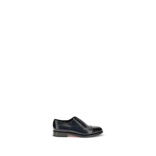 Santoni Leder-Schnürschuhe
