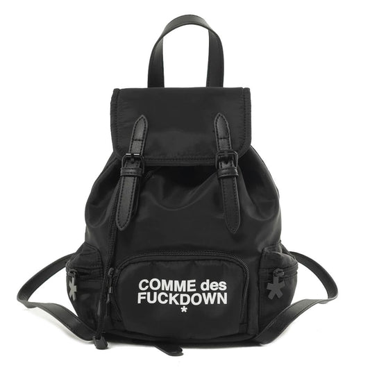Comme Des Fuckdown Schwarzer Nylon-Rucksack
