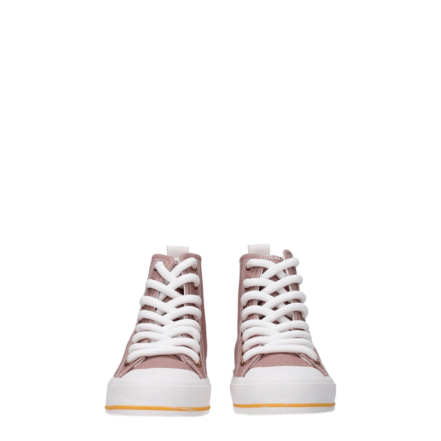 See By Chloé Rosa High-Top Sneaker aus Stoff