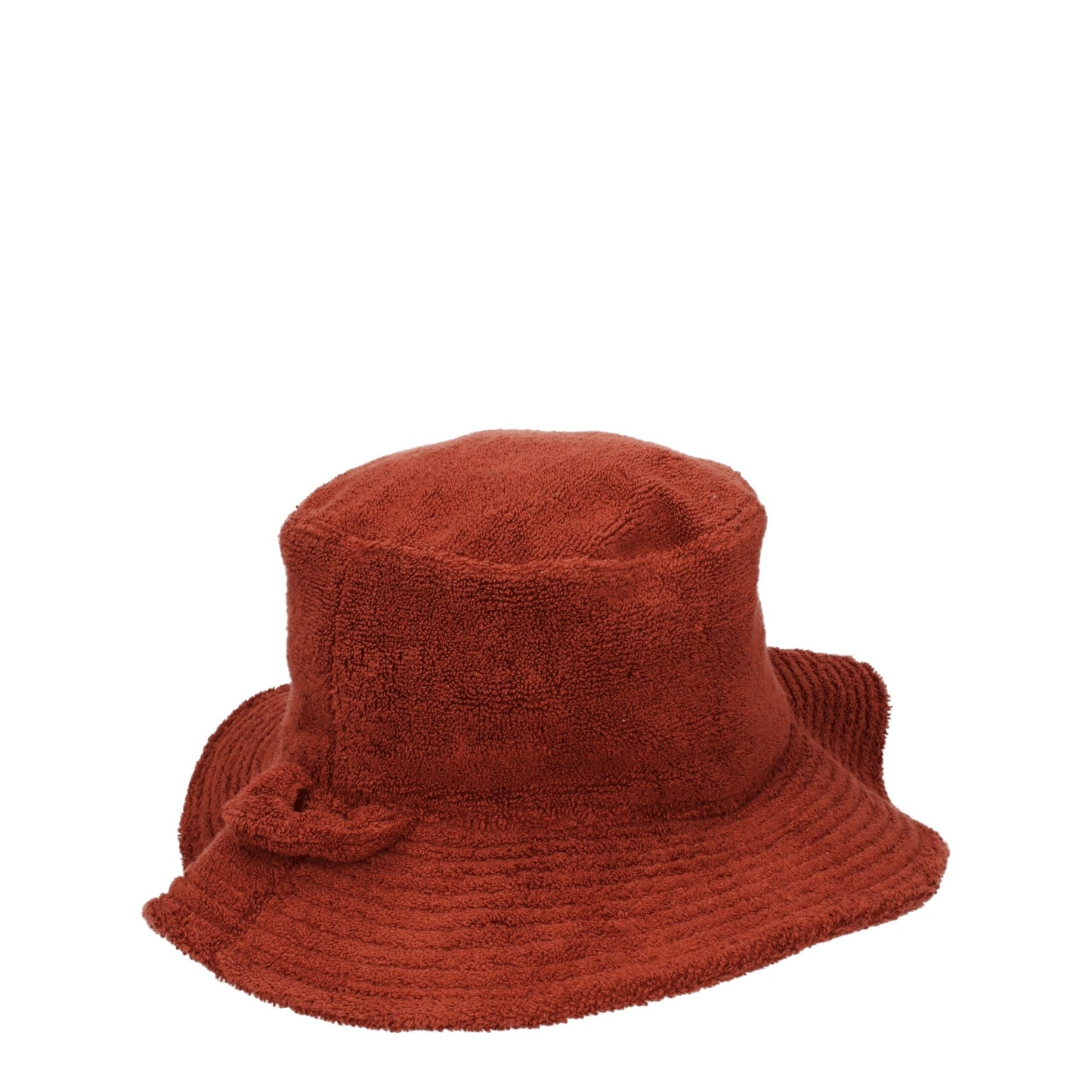 Jacquemus Eimerhüte aus brauner Baumwolle