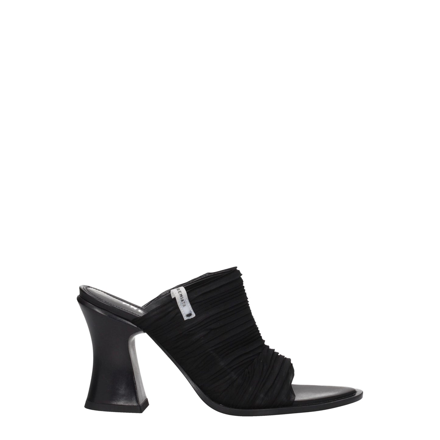 Premiata Schwarze Stoff-Plateaus