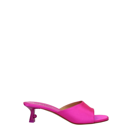 Off-White Rosa Satin Stiletto Heels Sandalen