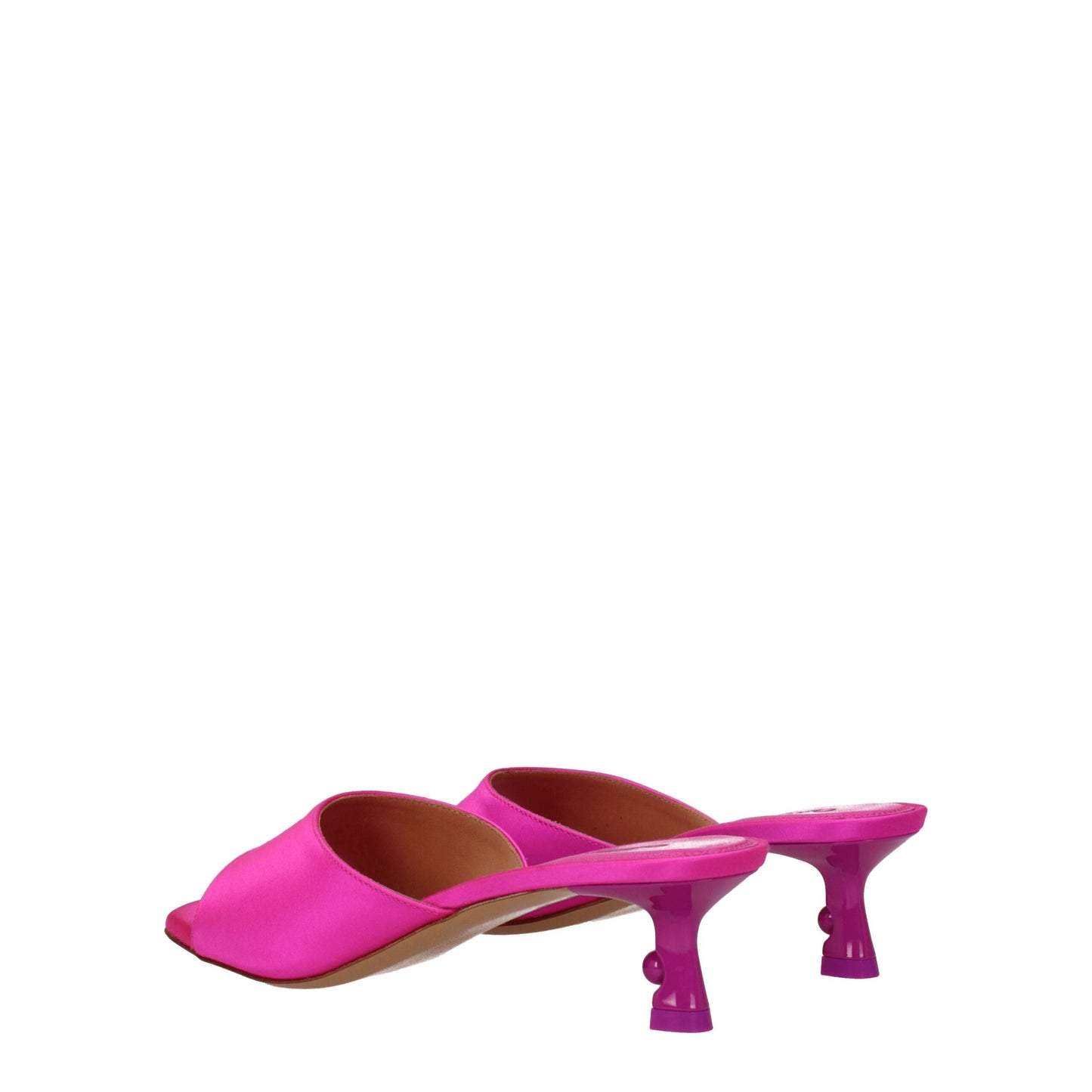 Off-White Rosa Satin Stiletto Heels Sandalen