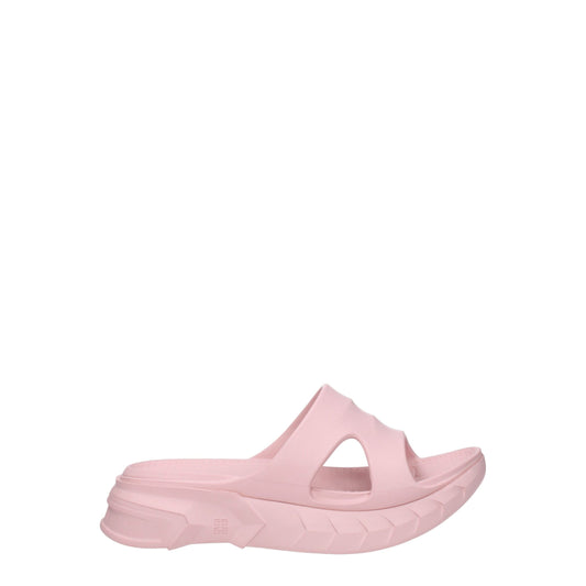 Givenchy Rosa Baumwollpantoffeln Sandalen