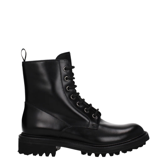 Church's Schwarze Lederstiefeletten