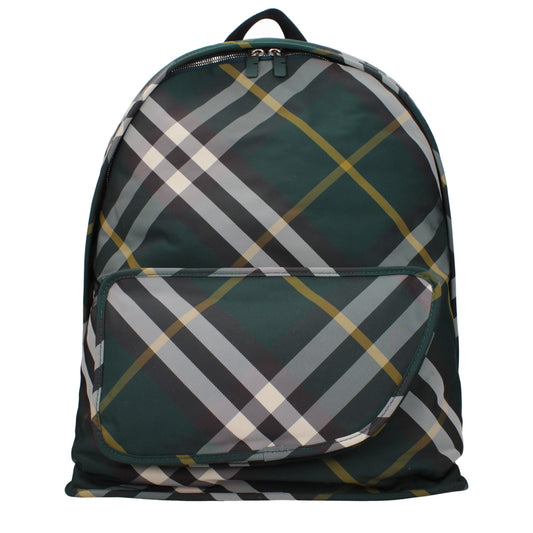 Burberry Rucksäcke aus grünem Stoff