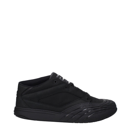 Givenchy Schwarzer Stoff Low Tops
