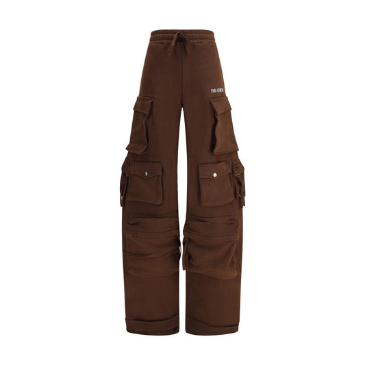 The Attico Braune Baumwoll-Chinos