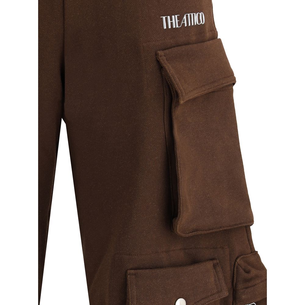 The Attico Braune Baumwoll-Chinos