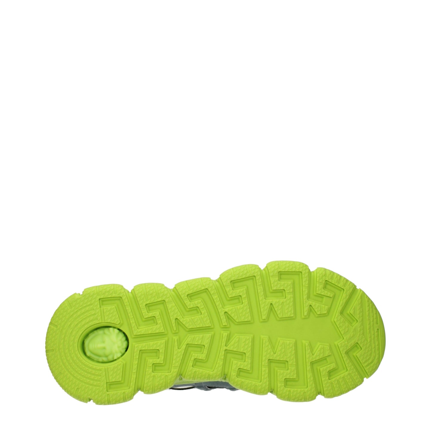 Versace Weißer Stoff Sportliche Turnschuhe