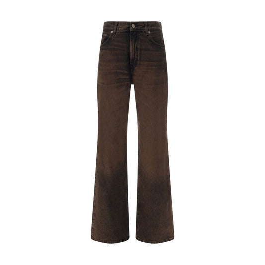 Haikure Jeans mit weitem Bein