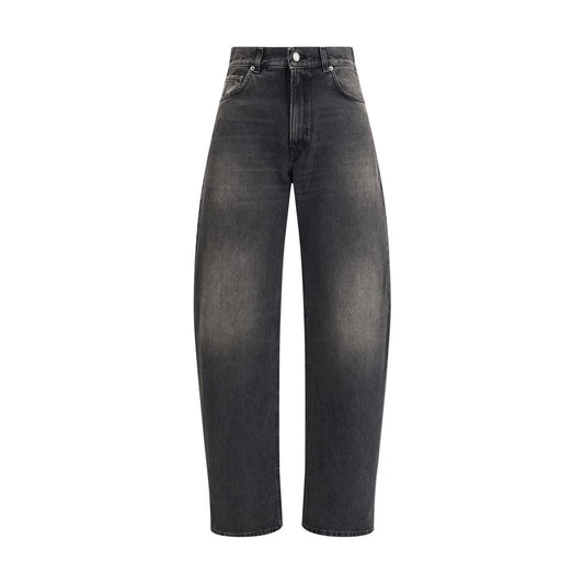 Haikure Jeans mit weitem Bein