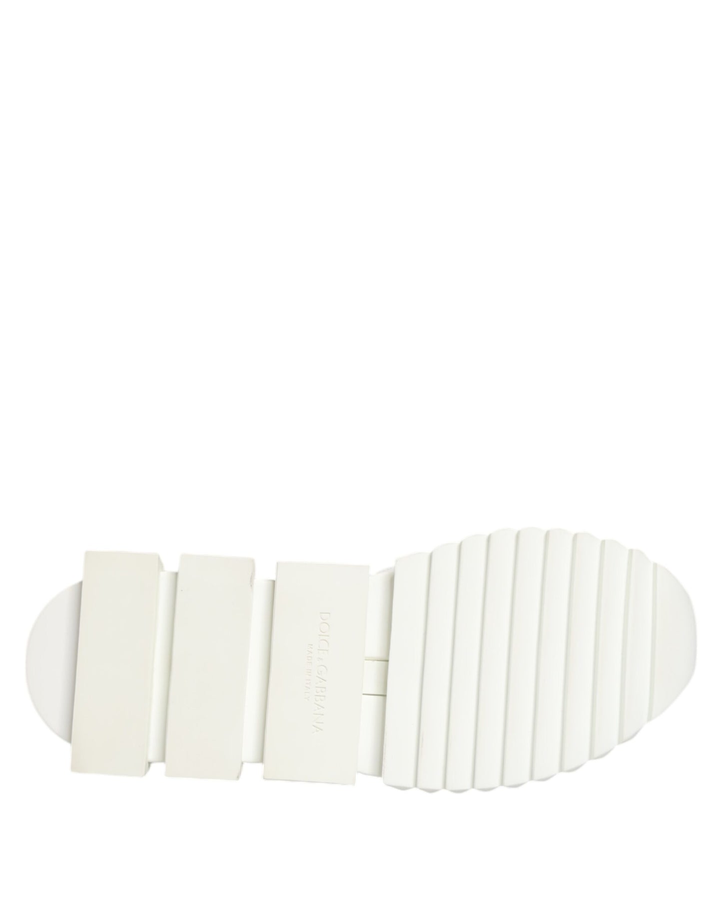 Dolce & Gabbana Weiß Sorrento Low Top Lace Up Turnschuhe Schuhe