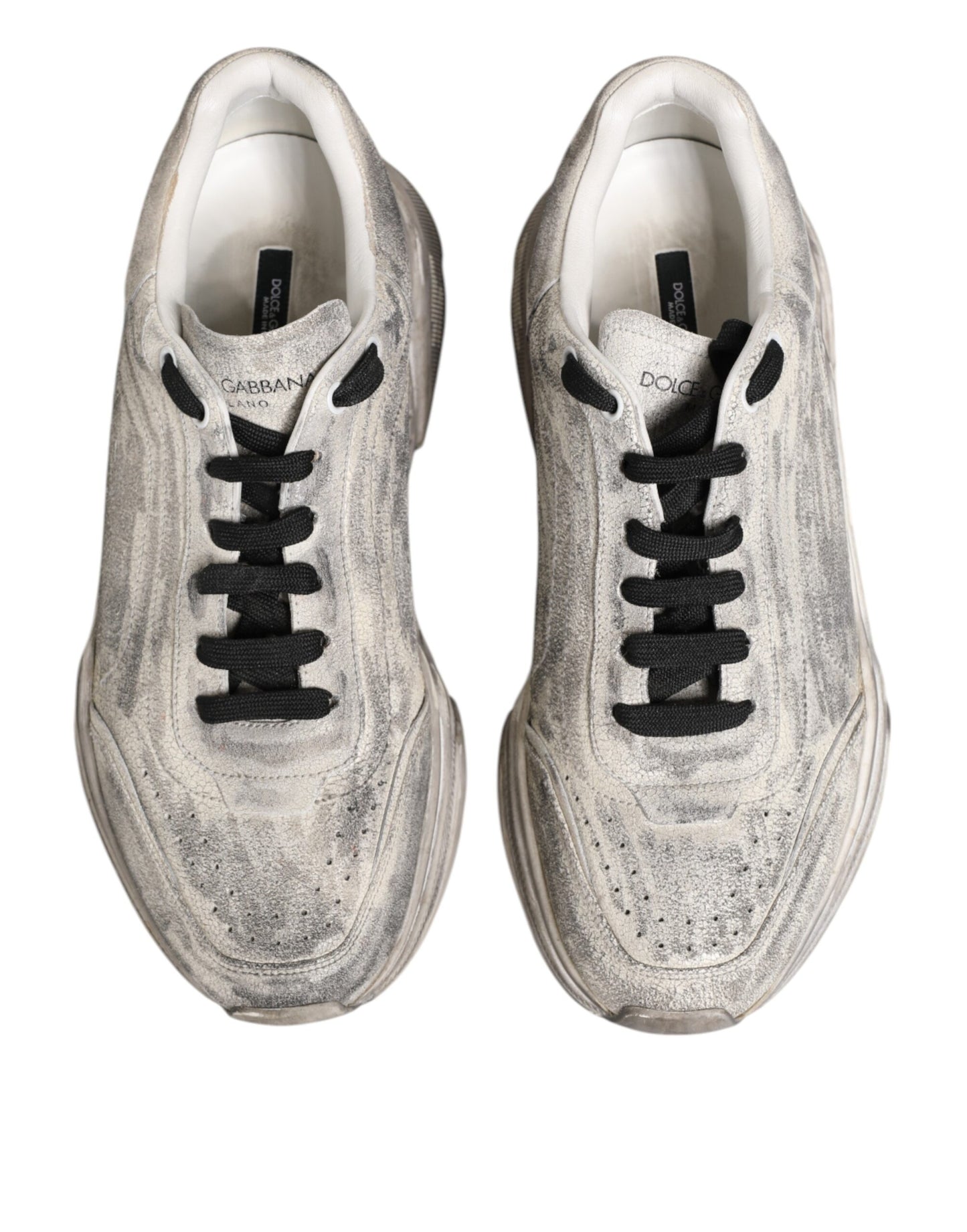 Dolce & Gabbana Weiß Daymaster Low Top Männer Turnschuhe Schuhe