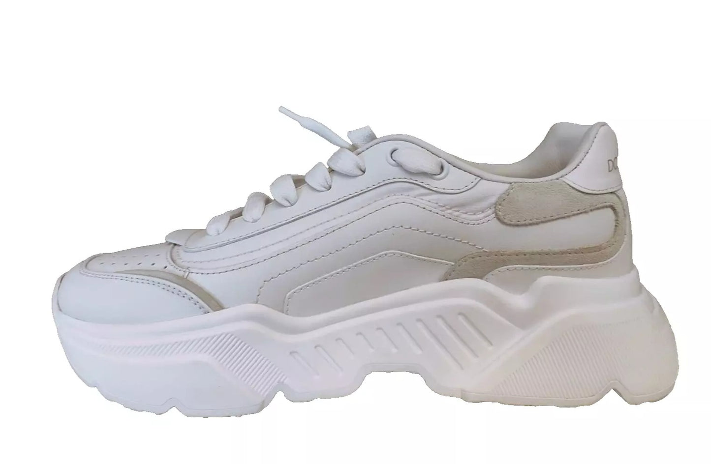 Dolce & Gabbana Weiß Daymaster Low Top Herren Turnschuhe