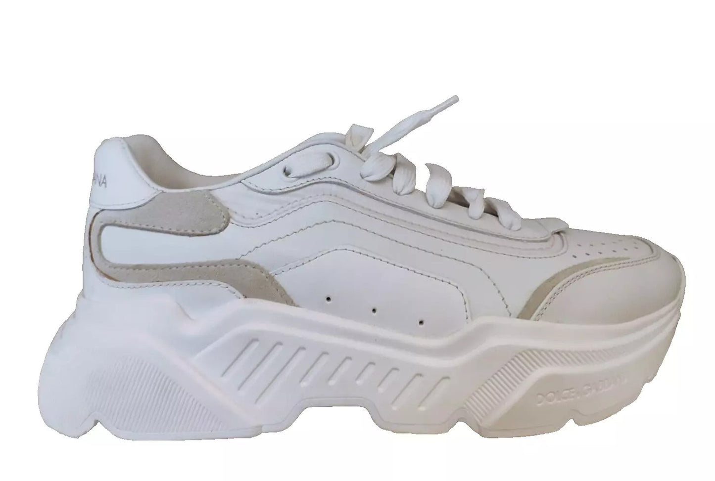 Dolce & Gabbana Weiß Daymaster Low Top Herren Turnschuhe