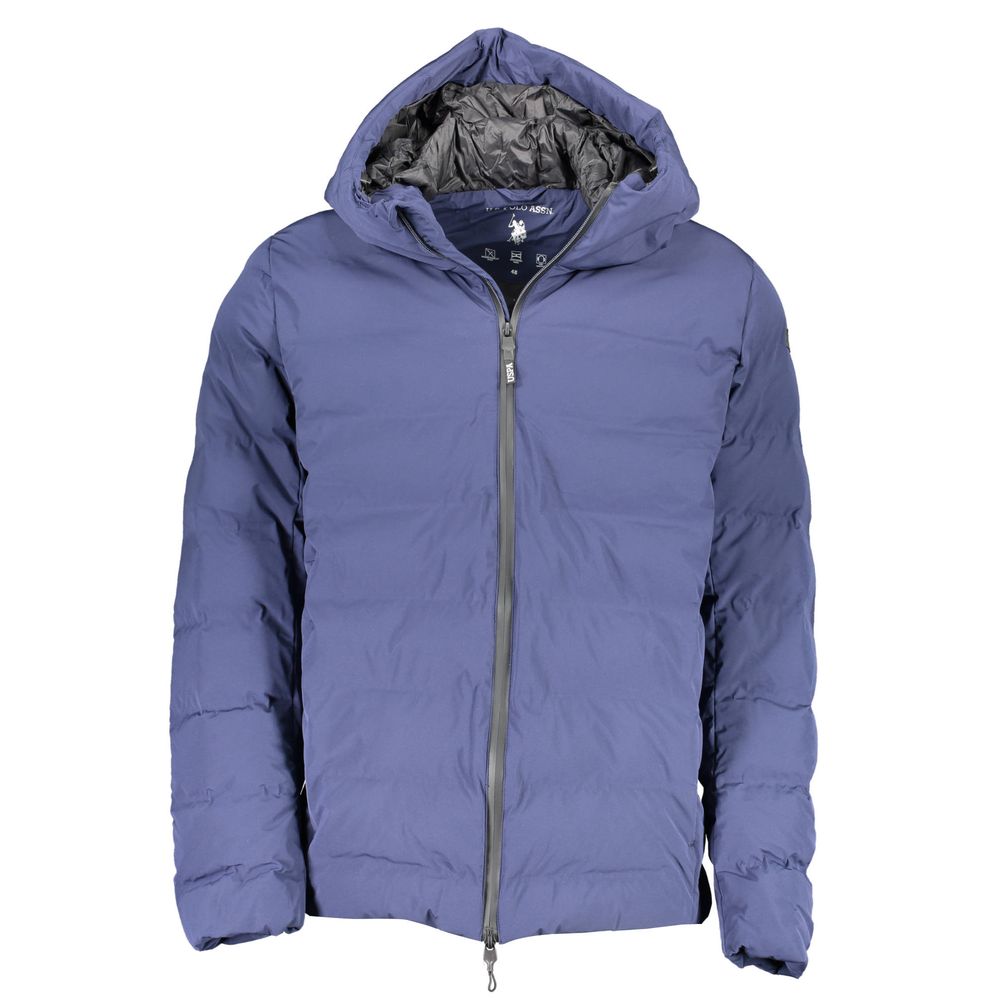 U.S. POLO ASSN. Blaue Polyamid Herren Jacke