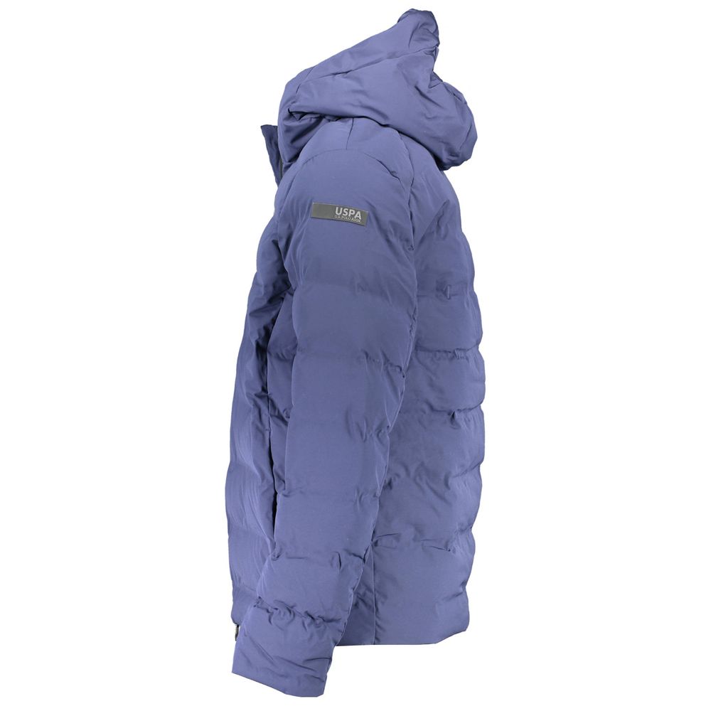 U.S. POLO ASSN. Blaue Polyamid Herren Jacke