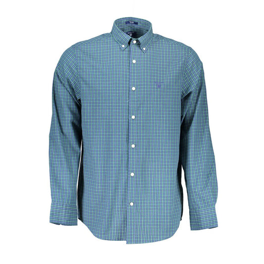 Gant Blaues Baumwollhemd