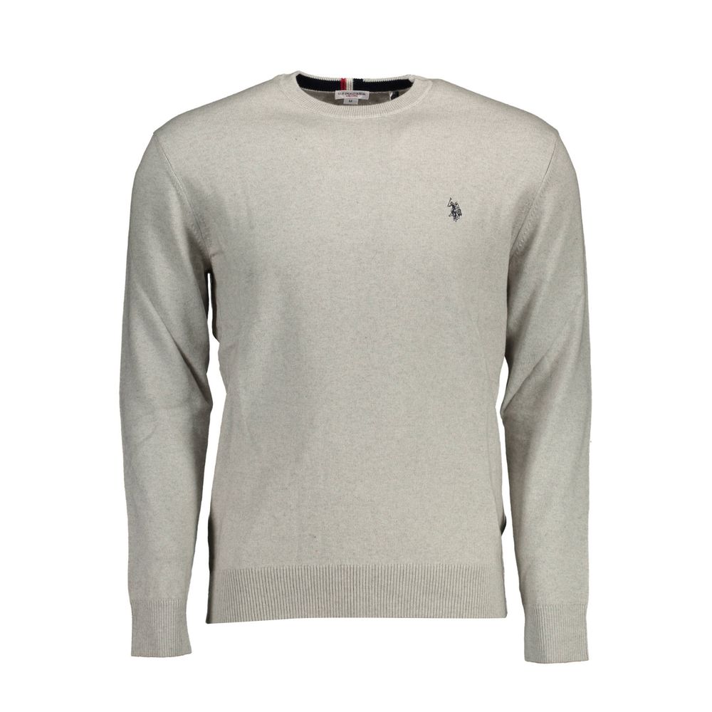 U.S. POLO ASSN. Grauer Baumwollpullover