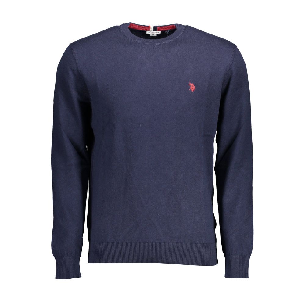 U.S. POLO ASSN. Blauer Baumwollpullover