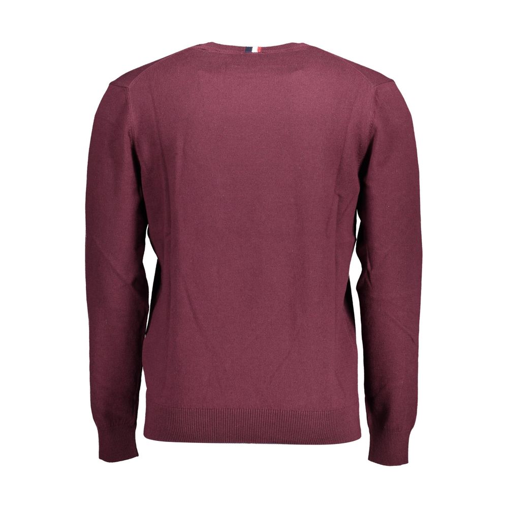 U.S. POLO ASSN. Lila Baumwollpullover