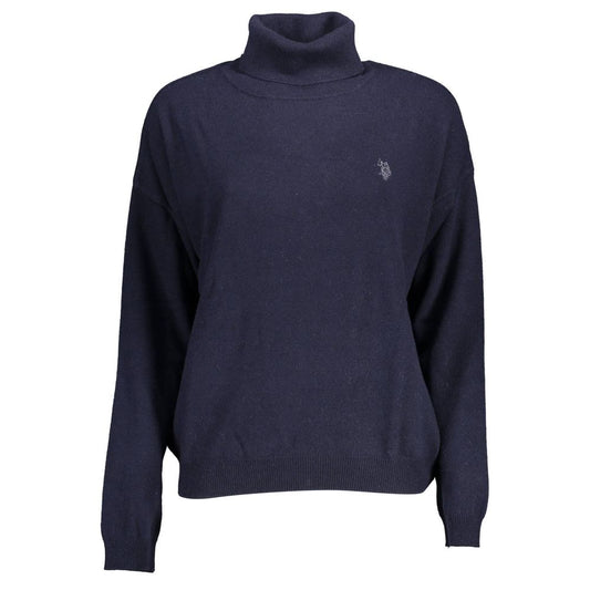 U.S. POLO ASSN. Blauer Pullover aus Wolle
