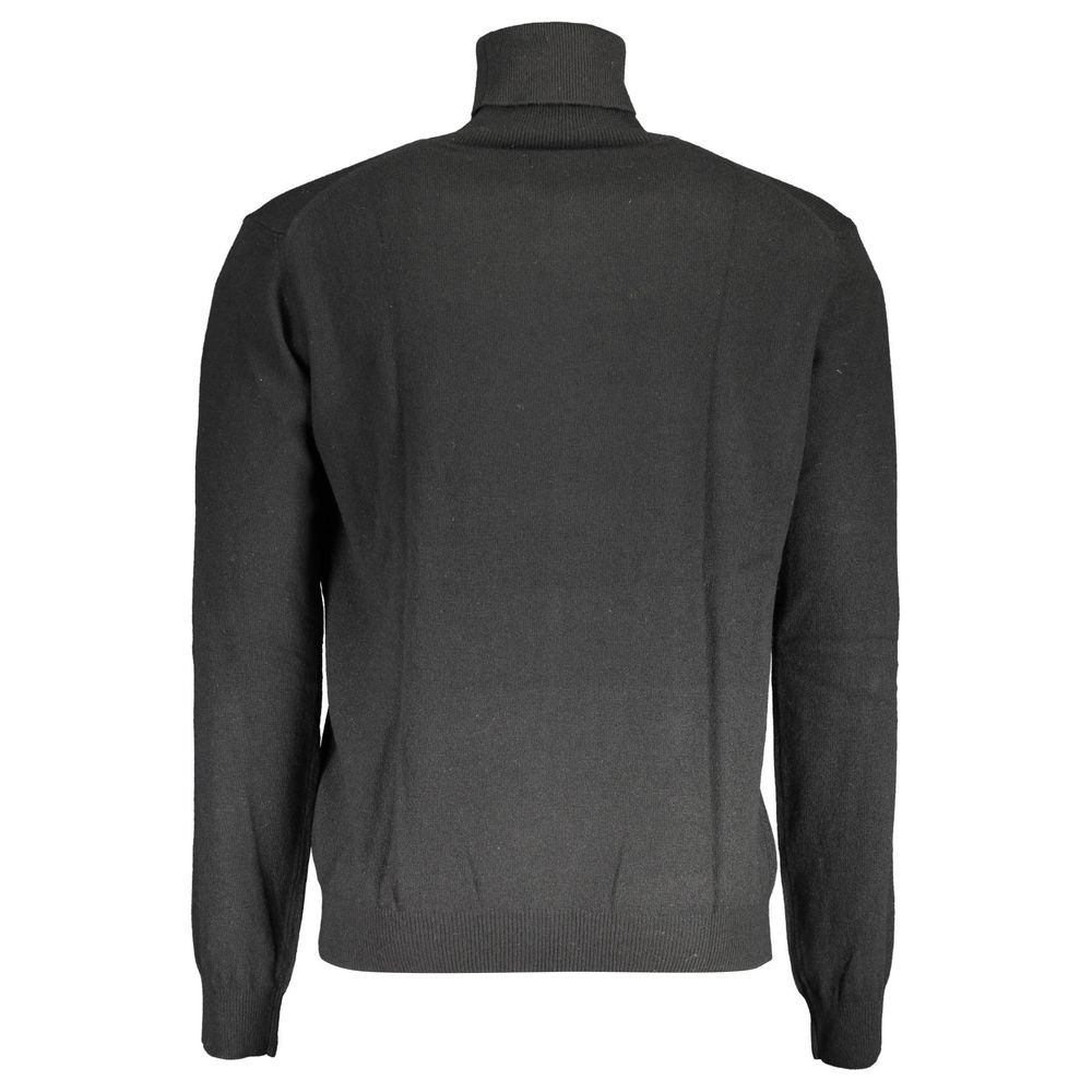 La Martina Schwarzer Wollpullover