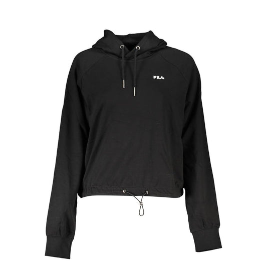 Fila Schwarzer Baumwollpullover