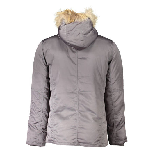 2 Special Graue Polyester-Jacken &amp