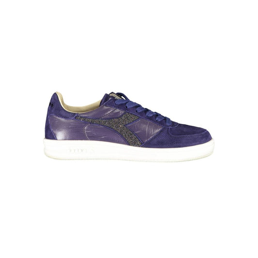 Diadora Sneaker aus blauem Stoff
