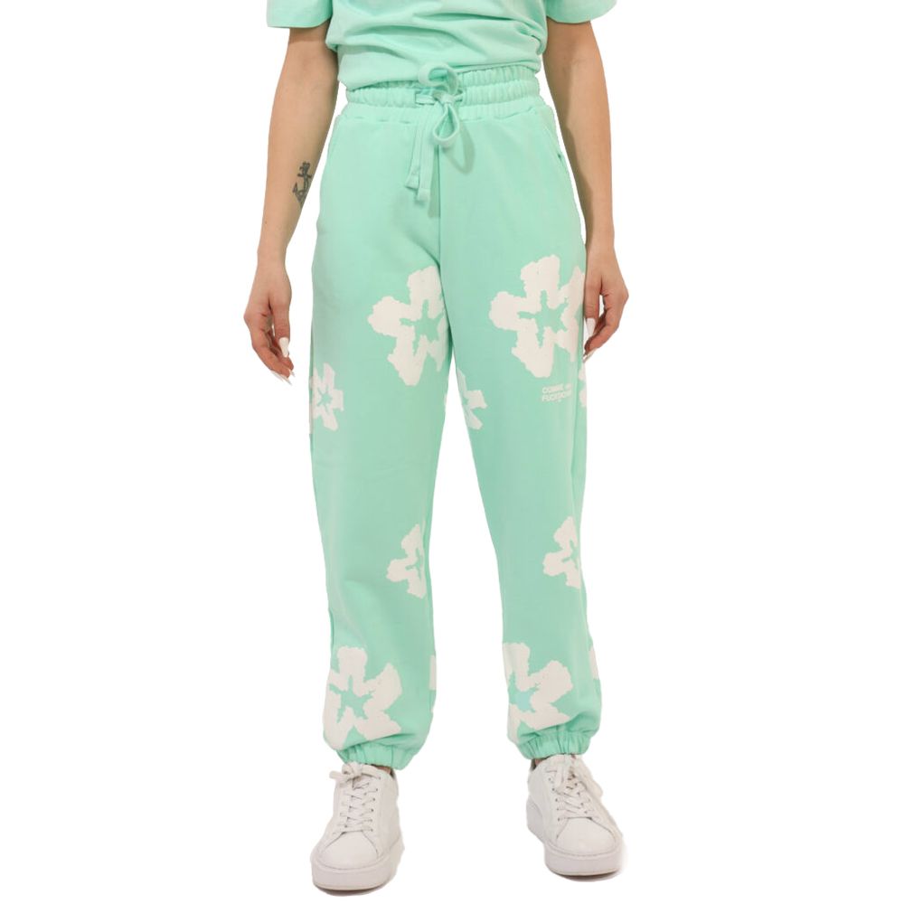 Comme Des Fuckdown Grüne Baumwolle Damen Sweatpant