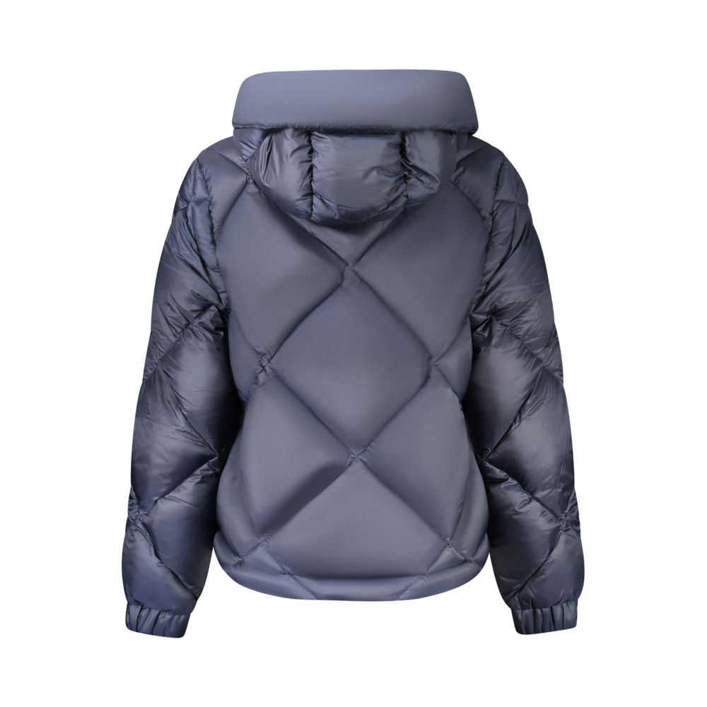 K-WAY Blaue Polyesterjacken &amp