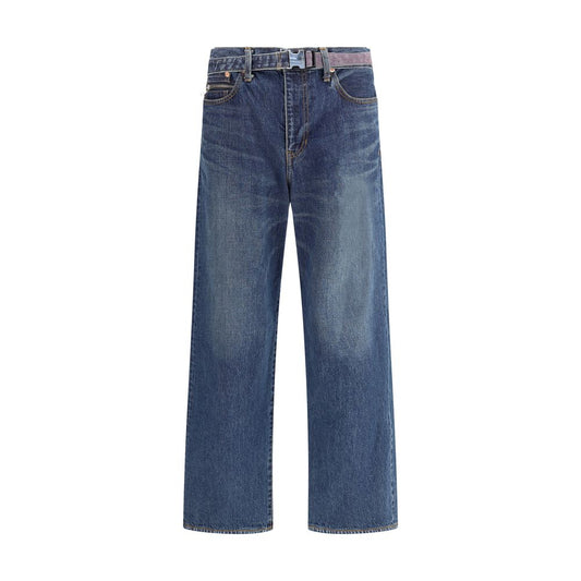 Sacai Denim-Hosen