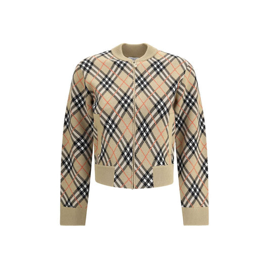 Burberry Karo-Strickjacke
