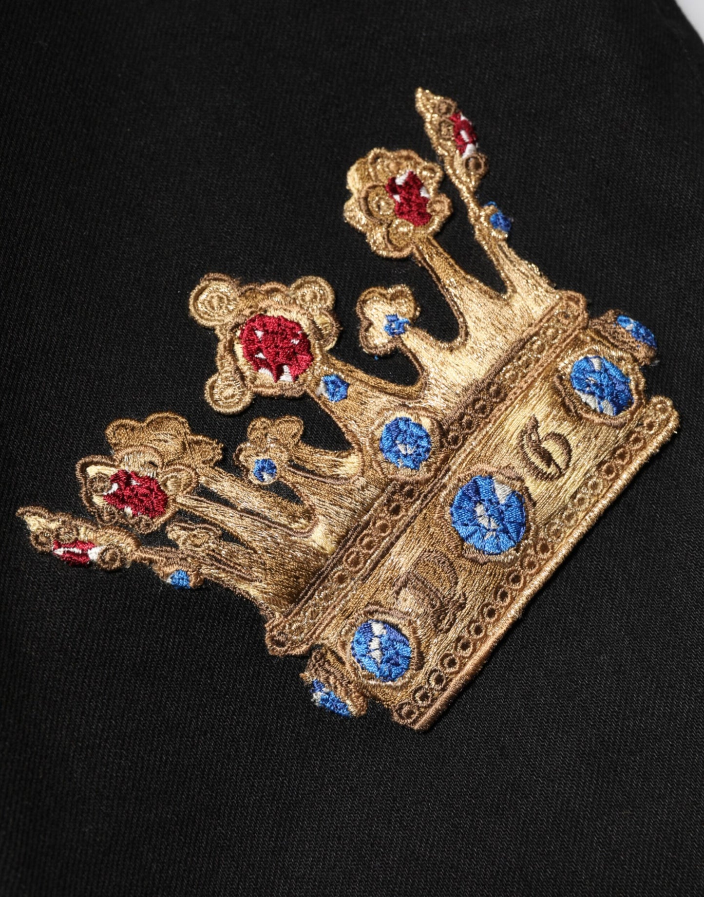 Dolce & Gabbana Schwarz Barock Royal Männer Kleid Hose Hose