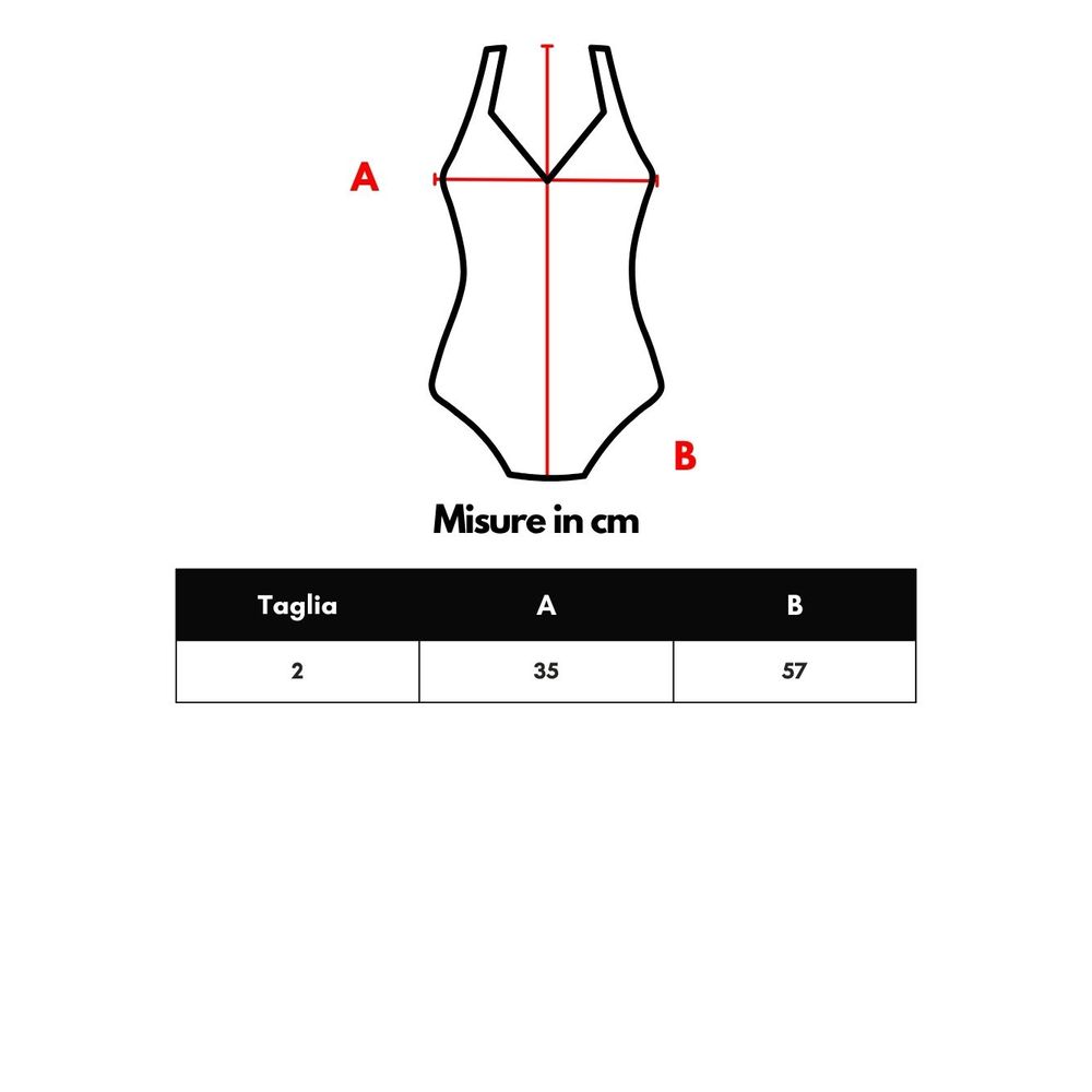 Dolce & Gabbana Orangefarbener einteiliger Badeanzug aus Polyester